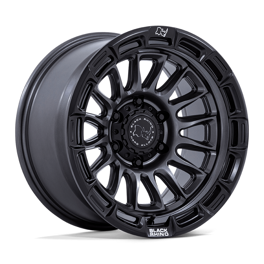 Black Rhino Rival Matte Gunmetal W/ Matte Blk-lp Wheel
