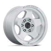 Black Rhino Sol Gloss Silver W/ Machined Face Wheel