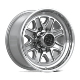 Black Rhino Echo Gloss Silver W/ Machined Face Wheel