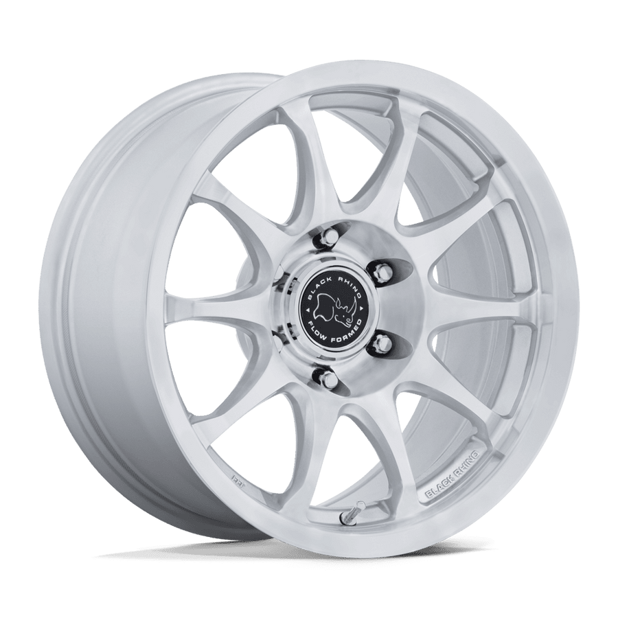 Black Rhino Ronin Gloss Silver W/ Machined Face Wheel