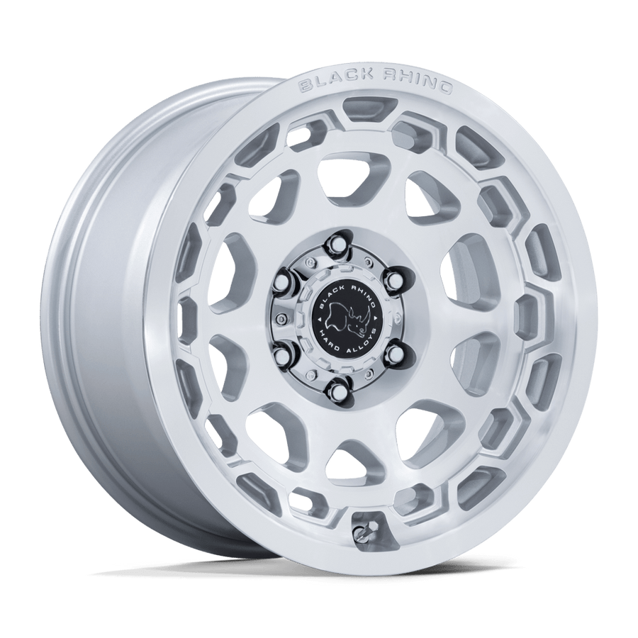 Black Rhino Congo Gloss Silver W/ Machined Face Wheel