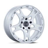 Black Rhino Klaue Matte Silver Wheel