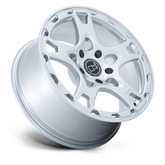 Black Rhino Klaue Matte Silver Wheel