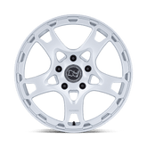 Black Rhino Klaue Matte Silver Wheel