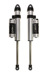 ICON 2004-2008 Ford F-150 2WD, 0-3” Lift, Rear, V.S. 2.5 Aluminum Series Shock Absorbers, Piggyback Reservoir w/ CDCV, Pair for Ford F-150