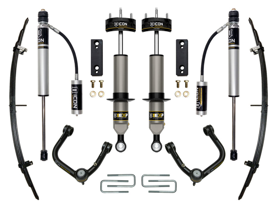 ICON 2005-2023 Toyota Tacoma, 0-2" Lift, Stage 3 EXP Suspension System, Tubular UCA for Toyota Tacoma