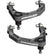 Camburg Engineering 2022-2025 Toyota Tundra KINETIK Series X-Joint XL Upper Control Arm Kit Grey for the Toyota Tundra