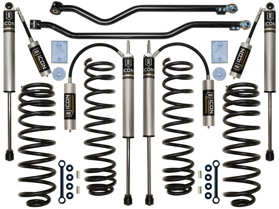 ICON 2007-18 Jeep JK Wrangler, 3" Lift, Stage 3 Suspension System for Jeep Wrangler JK