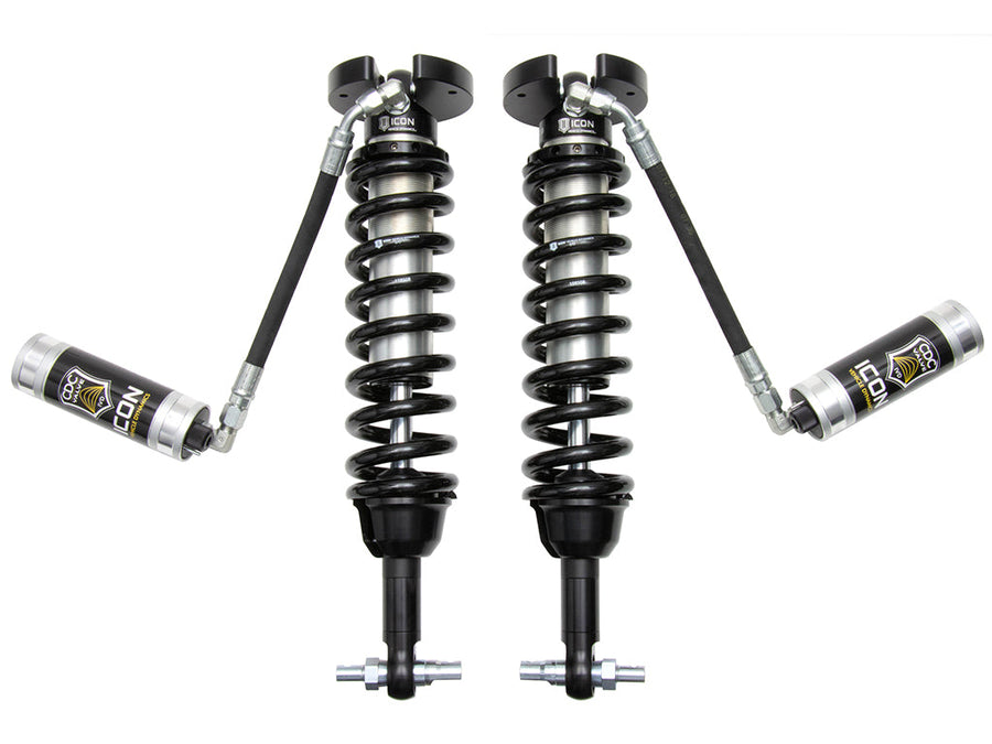 ICON 2019-2026 Chevrolet Silverado1500/GMC Sierra 1500, 1.5-3.5” Lift, Front, V.S. 2.5 Series Coilover Kit, Extended Travel, Remote Reservoir w/ CDCV, Pair for Chevrolet Silverado