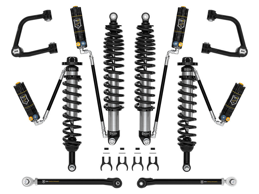 ICON 2021-2026 Ford Bronco, Sasquatch, 2-3" Lift, Stage 6 Suspension System, CDXS, Tubular for Ford Bronco