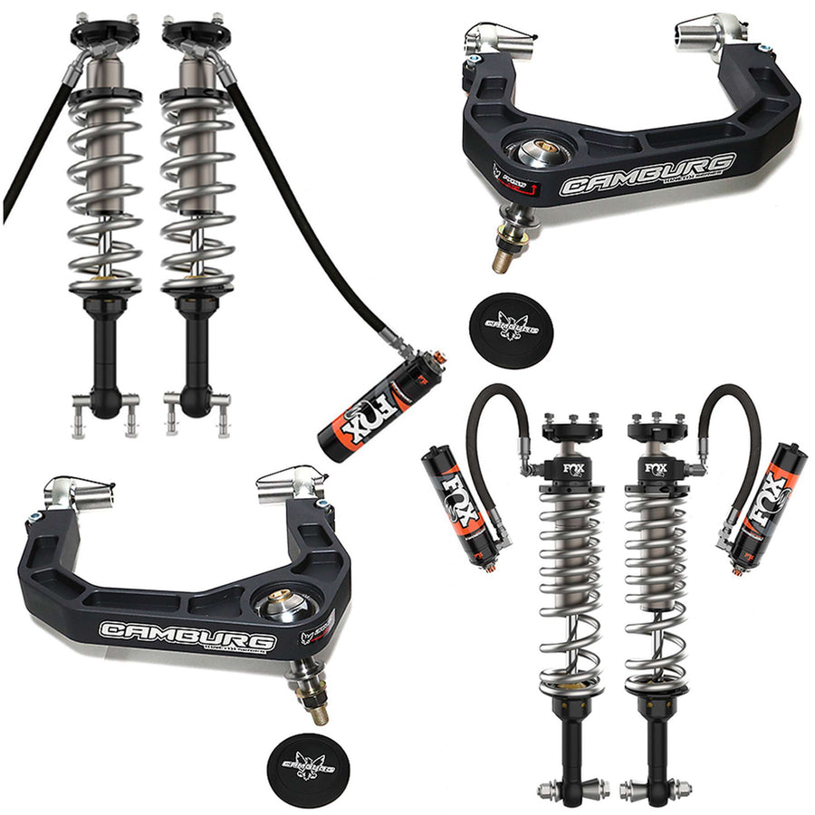 Camburg Engineering 2021-2025 Ford Bronco 2-Door Excludes Raptor FOX 2.5 Elite DSC KINETIK Series Lift Kit CAM-110226-K for the Ford Raptor, Ford Bronco