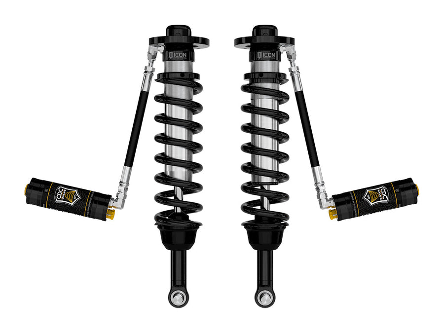 ICON 2021-2025 Ford F-150 4WD, 2.75-3.5" Lift, Front, V.S. 2.5 Series Coilovers, Remote Reservoir w/ CDCV, Pair for Ford F-150