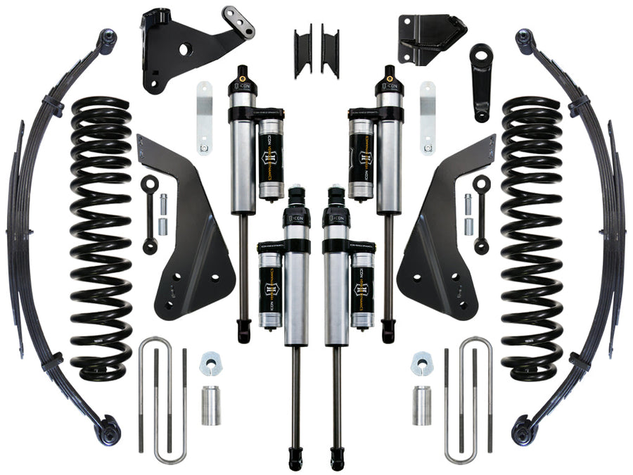 ICON 2008-2010 Ford F250/F350, 7" Lift, Stage 4 Suspension System for Ford Super Duty