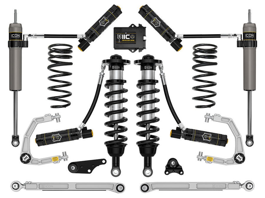 ICON 2024-2025 Toyota Tacoma 1.25-3" Lift, Stage 10 Suspension System, Billet, Triple Rate Rear Springs for Toyota Tacoma