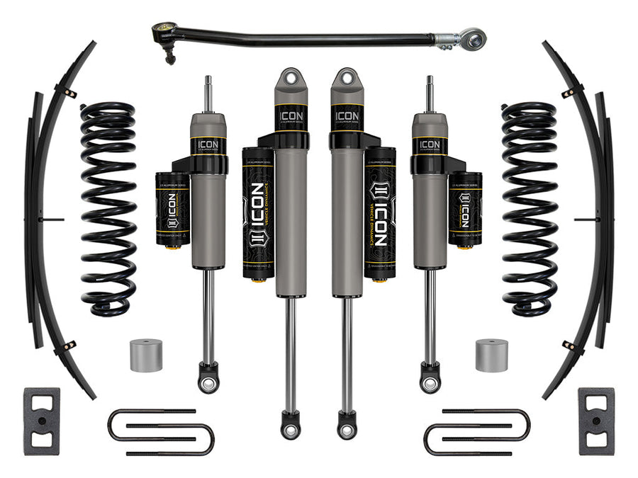 ICON 2023 Ford F-250/F-350 Super Duty 4WD Diesel, 2.5" Lift, Stage 3 Suspension System w/ Expansion Packs for Ford Super Duty