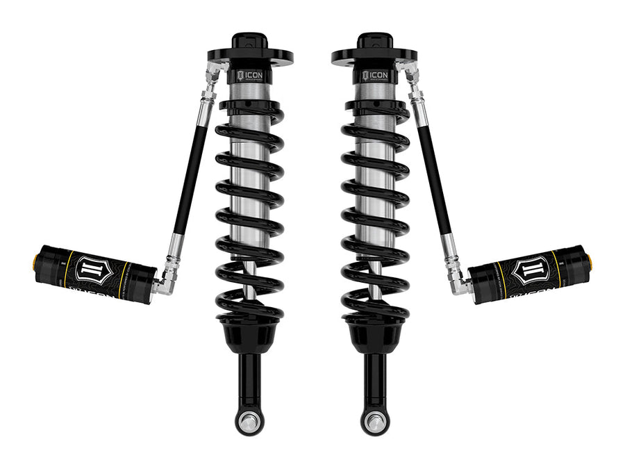 ICON 2021-2025 Ford F-150 4WD/Tremor, 3.5-4.5"/2.5-3" Lift, Front, V.S. 2.5 Series Coilovers, Remote Reservoir, Pair for Ford F-150