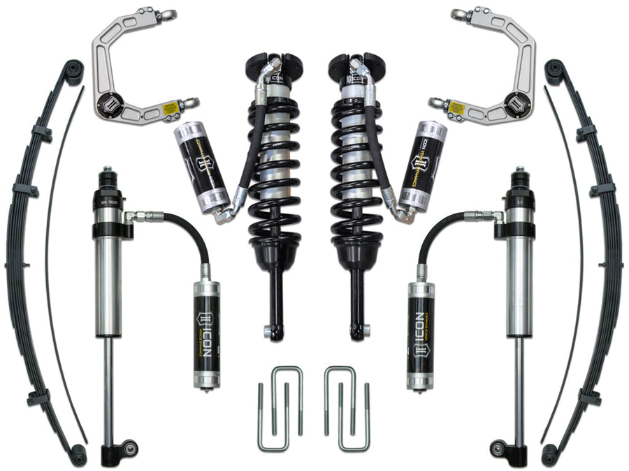 ICON 2005-2015 Toyota Tacoma 0-3.5" Lift/2016-2023 Tacoma 0-2.75" Lift, Stage 8 Suspension System, Billet for Toyota Tacoma