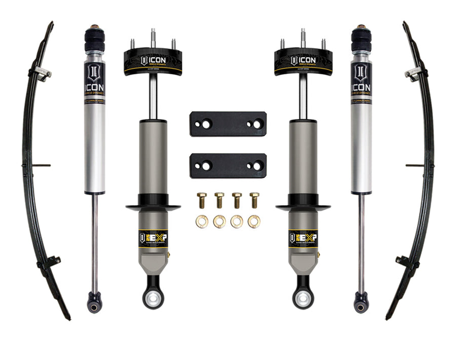 ICON 2005-2023 Toyota Tacoma, 0-2" Lift, Stage 2 EXP Suspension System for Toyota Tacoma