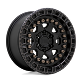 Black Rhino Carbine Matte Black W/ Mach Tint Ring Wheel