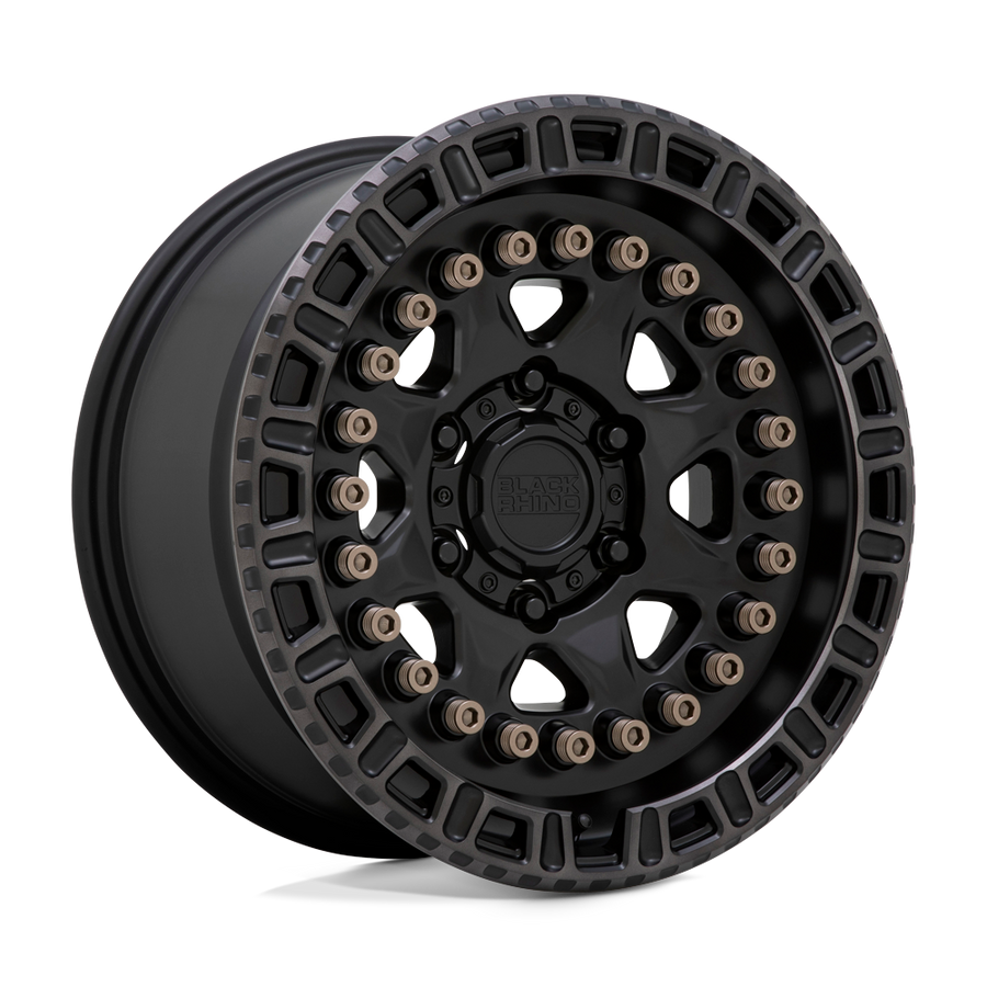 Black Rhino Carbine Matte Black W/ Mach Tint Ring Wheel