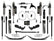 ICON 2023-2025 Ford F-250/F-350 Super Duty 4WD, Gas, 4.5" Lift, Stage 8 Suspension System w/ Expansion Packs for Ford Super Duty