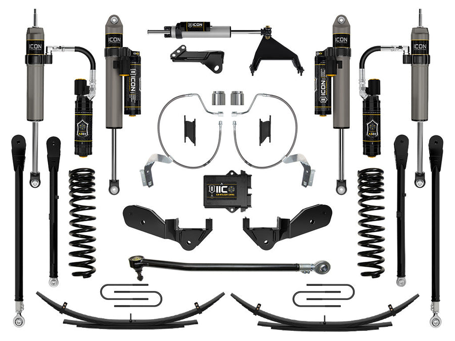 ICON 2023-2025 Ford F-250/F-350 Super Duty 4WD, Gas, 4.5" Lift, Stage 8 Suspension System w/ Expansion Packs for Ford Super Duty