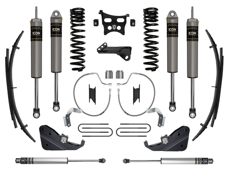 ICON 2023-2025 Ford F-250/F-350 Super Duty 4WD, Diesel, 4.5" Lift, Stage 3 Suspension System w/ Expansion Packs for Ford Super Duty