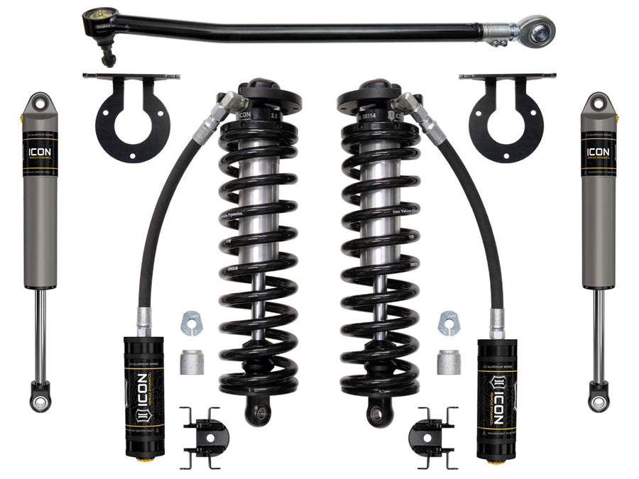 ICON 2017-2023 Ford F-250/F-350 Super Duty 4WD, 2.5-3" Lift, Stage 2 Coilover Conversion System for Ford Super Duty