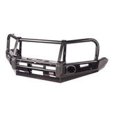 DOBINSONS BLACK DELUXE BULL BAR FOR TOYOTA LAND CRUISER 200 SERIES 2016+ – (WITH HALOGEN FOG LIGHTS INCLUDED)  – BU59-5545 for Toyota Land Cruiser 200