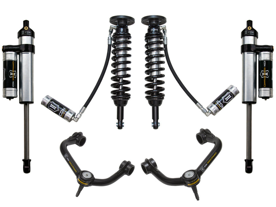 ICON 2009-2013 Ford F-150 2WD, 1.75-2.63" Lift, Stage 3 Suspension System, Tubular for Ford F-150