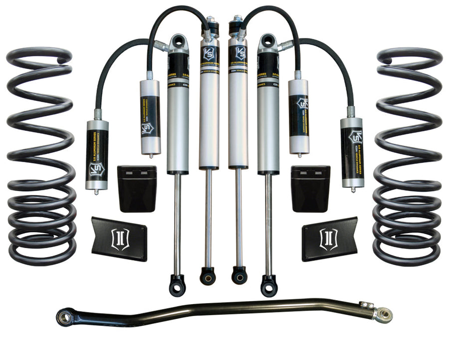 ICON 2003-12 Ram 2500/3500 4WD, 2.5" Lift, Stage 2 Suspension System for Ram 2500
