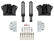 ICON 2007-21 Toyota Tundra, Rear Hydraulic Bump Stop Kit for Toyota Tundra