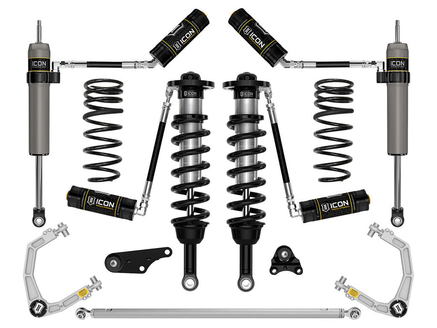 ICON 2025-2026 Toyota 4Runner 4WD, 1.25-3" Lift, Stage 6 Suspension System, Billet for Toyota 4Runner