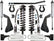 ICON 2008-2010 Ford F250/F350, 4-5.5" Lift, Stage 2 Coilover Conversion System for Ford Super Duty