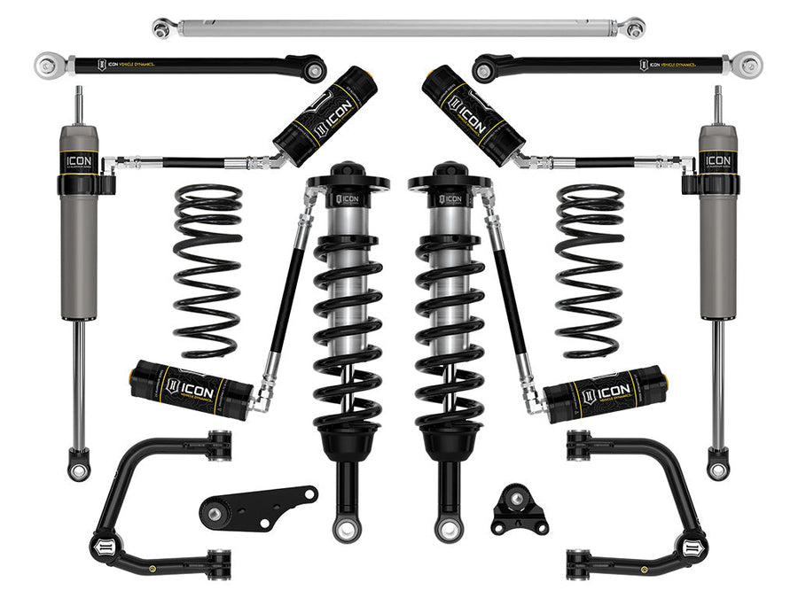 ICON 2024-2025 Toyota Land Cruiser 250 Series, 1.25-3" Lift, Stage 7 Suspension System, Tubular for Toyota Land Cruiser