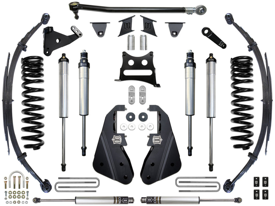 ICON 2017-2022 Ford F250/F350, 7" Lift, Stage 2 Suspension System for Ford Super Duty