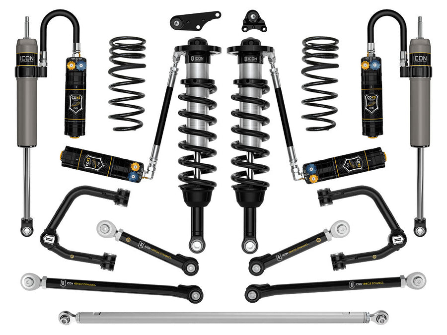 ICON 2024-2025 Toyota Tacoma 1.25-3" Lift, Stage 12 Suspension System, Tubular for Toyota Tacoma