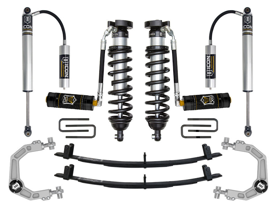 ICON 1995.5-04 Toyota Tacoma, 0-3" Lift, Stage 5 Suspension System, Billet UCA for Toyota Tacoma