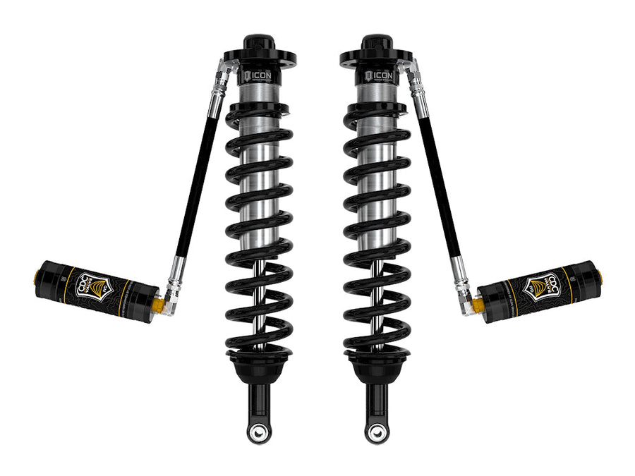 ICON 2005-2023 Toyota Tacoma/2003-2024 Toyota 4Runner/2007-2014 Toyota FJ Cruiser, Front, V.S. 2.5 Series Coilover Kit, Long Travel, Remote Reservoir w/ CDCV, Pair for Toyota Tacoma