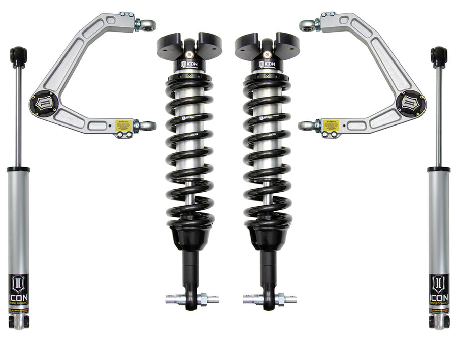 ICON 2019-2026 Chevrolet Silverado 1500/GMC Sierra 1500, 1.5-3.5" Lift, Stage 2 Suspension System, Billet for Chevrolet Silverado