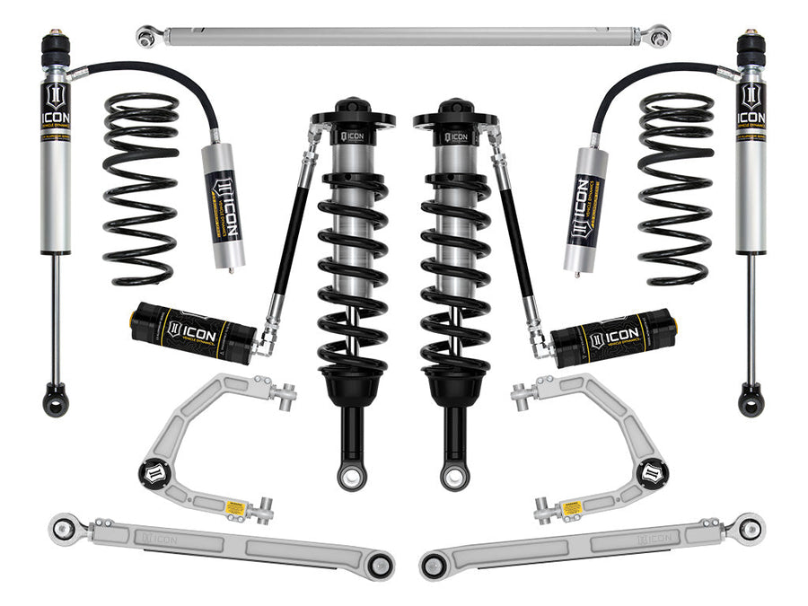 ICON 2025-2026 Toyota 4Runner 2WD, 1.25-3" Lift, Stage 4 Suspension System, Billet for Toyota 4Runner