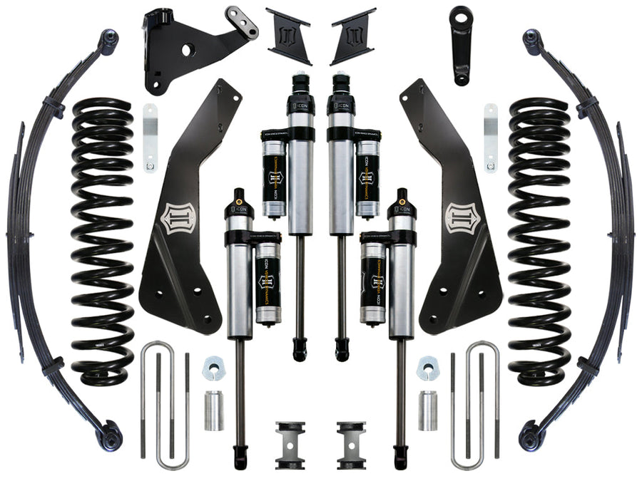 ICON 2011-2016 Ford F250/F350, 7" Lift, Stage 4 Suspension System for Ford Super Duty