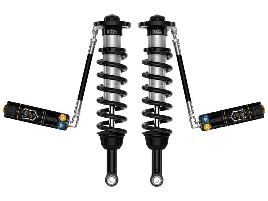 ICON 2025-2026 Toyota 4Runner 2WD, 1.25-3" Lift, Front, 2.5 Series Coilover Kit, Remote Reservoir w/ CDXS for Toyota 4Runner