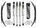ICON 2008-2010 Ford F-250/F-350 Super Duty 4WD Diesel, 2.5" Lift, Stage 1 Suspension System w/ Expansion Packs for Ford Super Duty