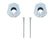 ICON 2005-2023 Ford F-250/F-350 Super Duty 4WD, Alignment Cam Kit, 2.3 Degree for Ford Super Duty