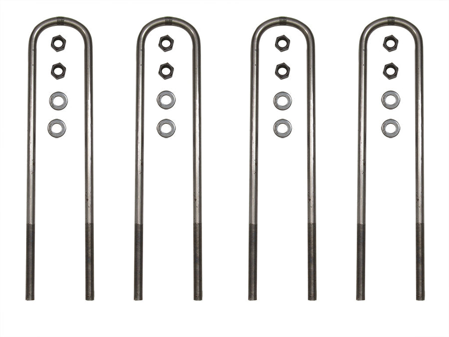 ICON 2011-2025 Ford F-250/F-350 Super Duty, Rear, 19” U-Bolt Kit for Ford Super Duty