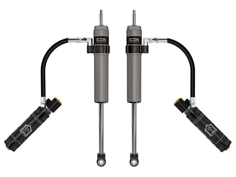 ICON 2025-2026 Toyota 4Runner, 0-3” Lift, Rear, V.S. 2.5 Aluminum Series Shock Absorbers, Remote Reservoir w/ CDEV, Pair for Toyota 4Runner