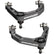 Camburg Engineering 2017-2020 Ford F-150 Raptor KINETIK Series X-Joint XL Upper Control Arm Kit Grey for the Ford F-150, Ford Raptor