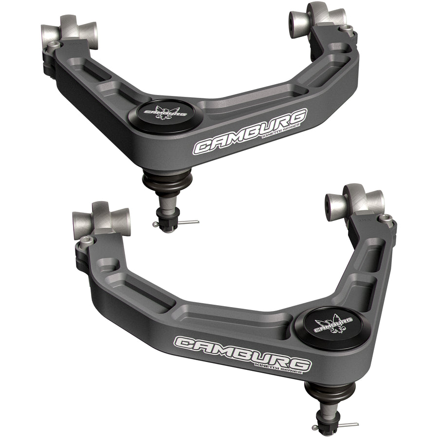 Camburg Engineering 2017-2020 Ford F-150 Raptor KINETIK Series X-Joint XL Upper Control Arm Kit Grey for the Ford F-150, Ford Raptor