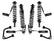 ICON 2021-2026 Ford Bronco, Sasquatch, 2-3" Lift, Stage 4 Suspension System, Tubular, Heavy Rate Rear Springs for Ford Bronco